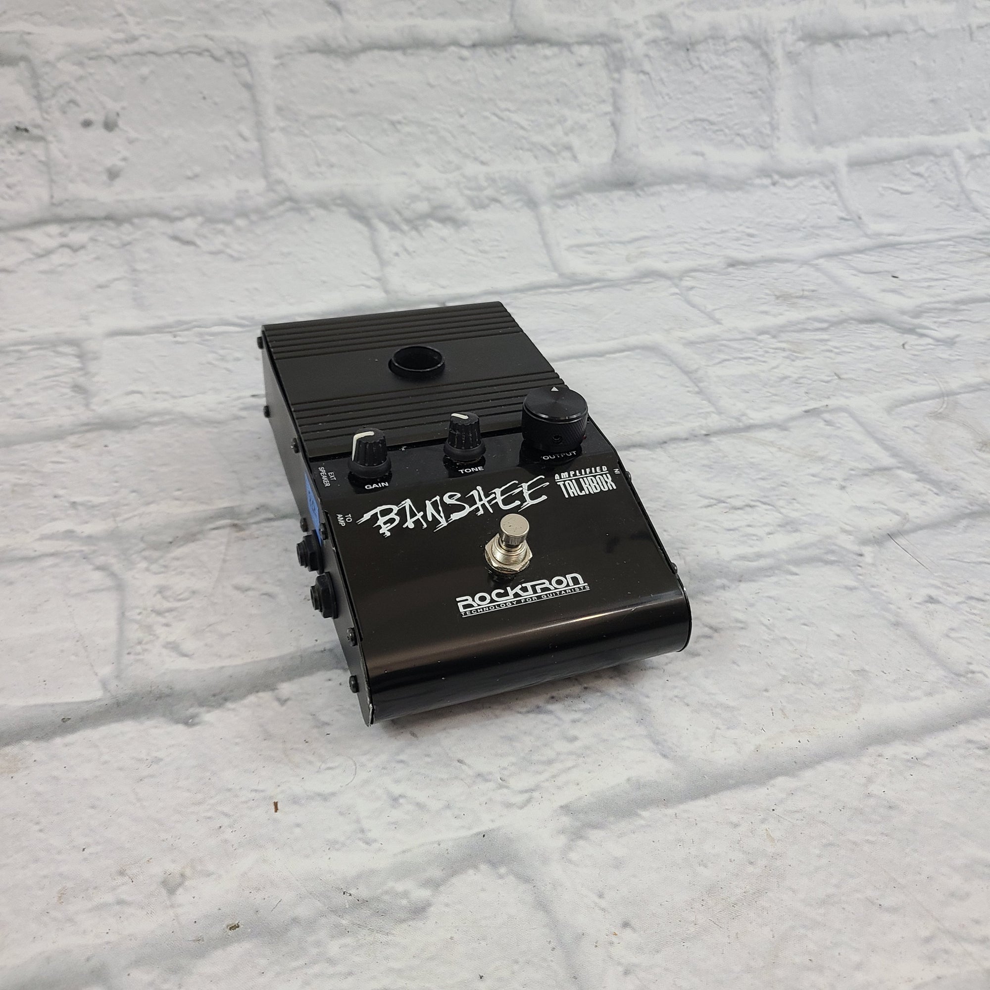 Rocktron Banshee Amplified Talk Box Pedal Evolution Music