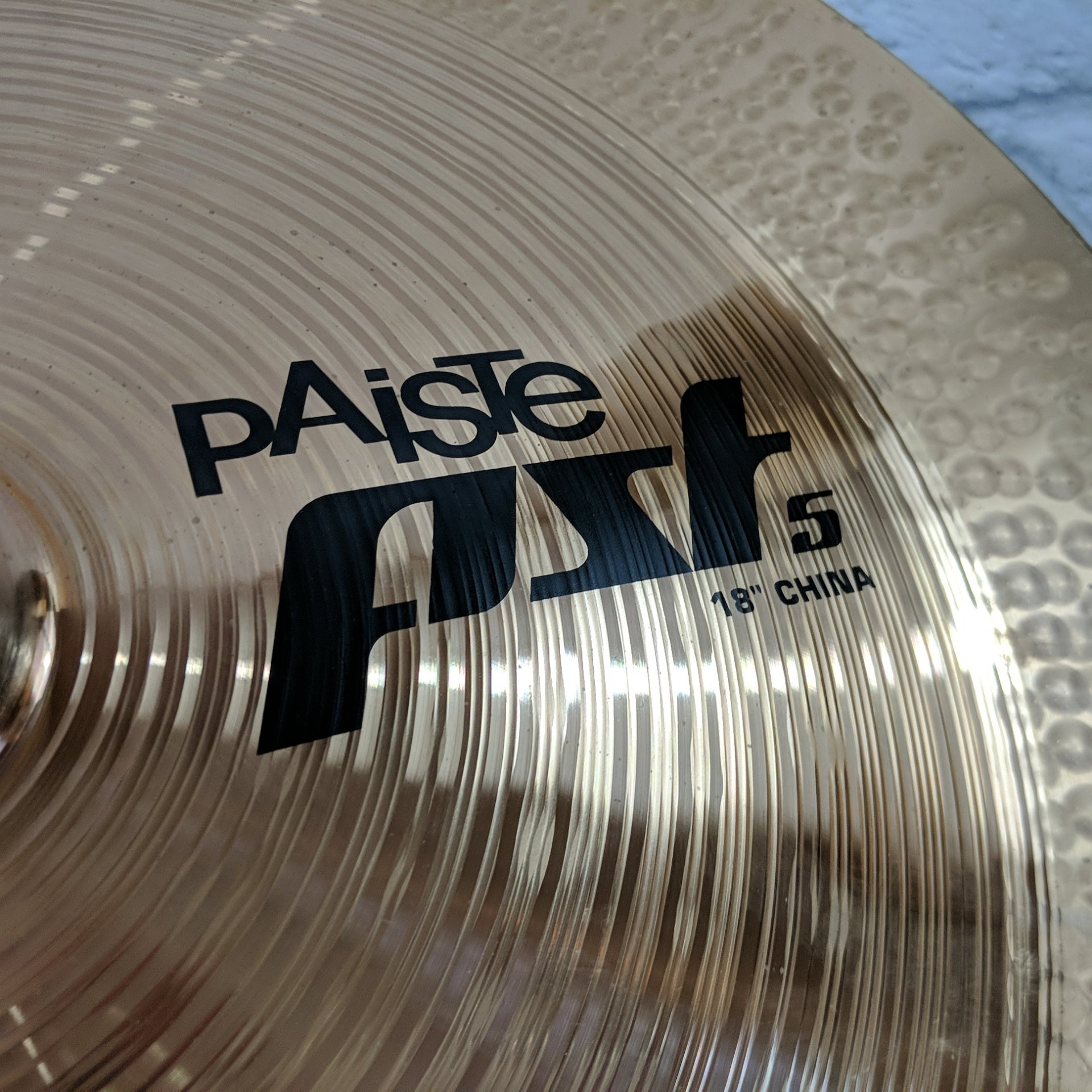 好評にて期間延長】 PAISTE PST5N China 18\