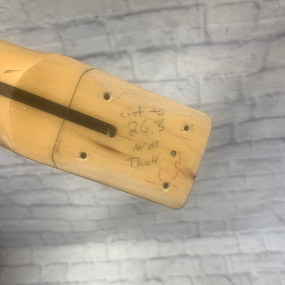 Unknown Electric Guitar Neck with Fender Tuners