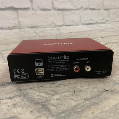 Focusrite Scarlett Solo USB Interface