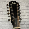 Taylor 150e Sunburst 12 String Sunburst Acoustic Guitar - Left Handed w/ Original Padded Gig Bag