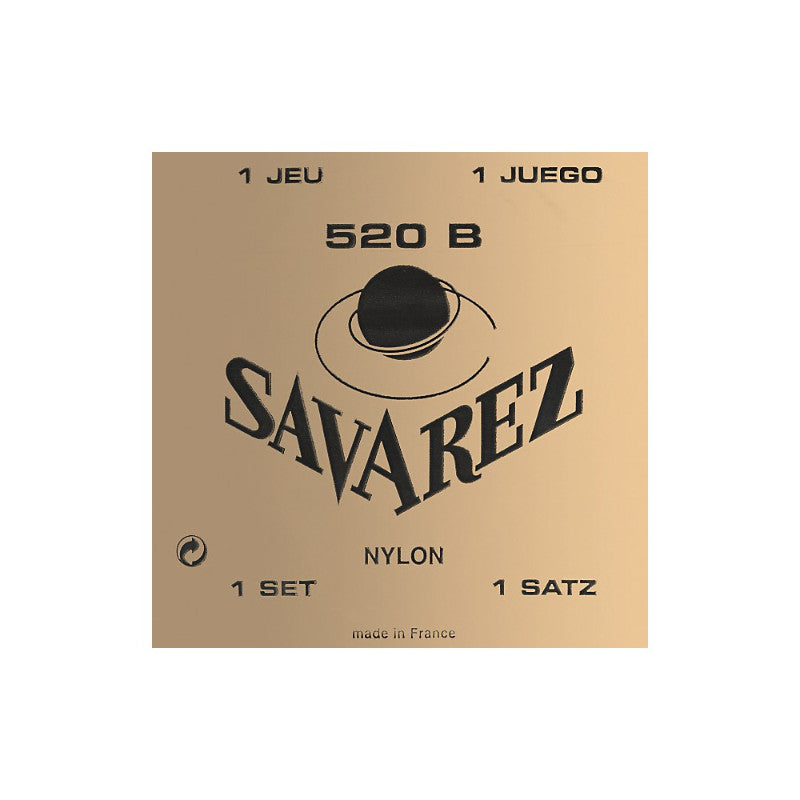 Savarez 520B Traditional Classical Guitar Strings, Low Tension