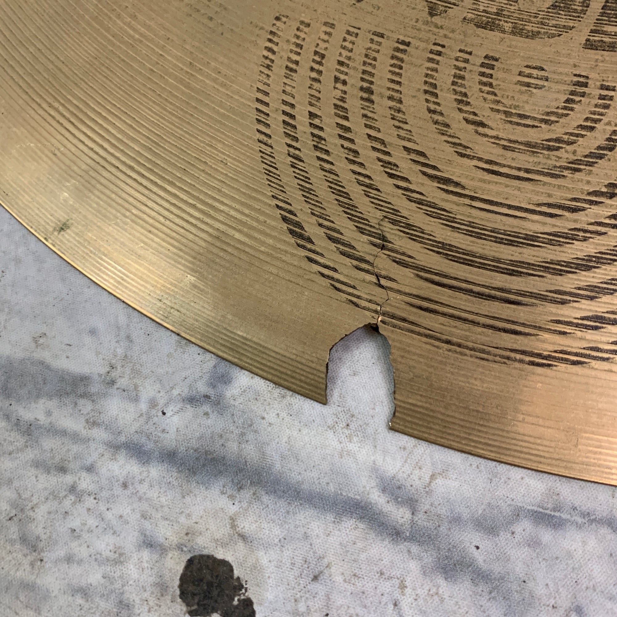 Sabian AAX 21" Stage Ride Cymbal - CRACK