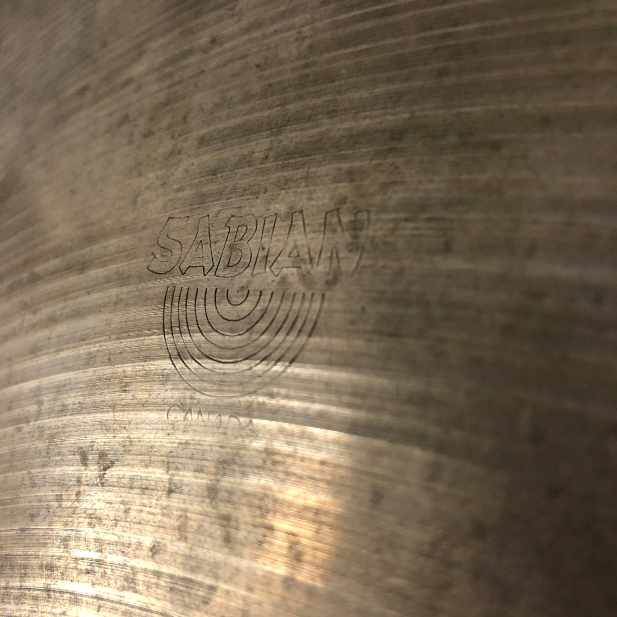 Sabian 20 Sound Control AA - Keyholed Ride Cymbal