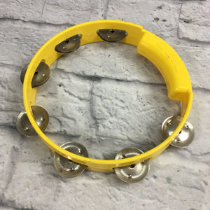 RhythmTech True Colors Yellow Tambourine