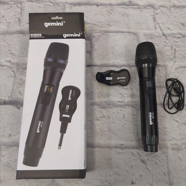 Gemini GMU-HSL100 UHF Wireless Hands-Free Microphone System - New