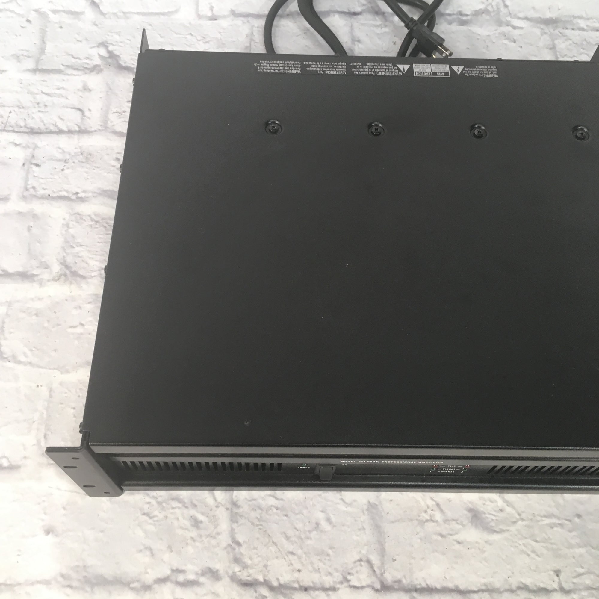 QSC Model ISA 800ti Power Amp