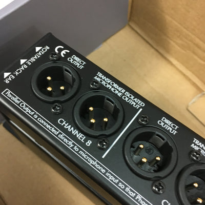 ART S8 8 Channel Balanced Microphone Splitter