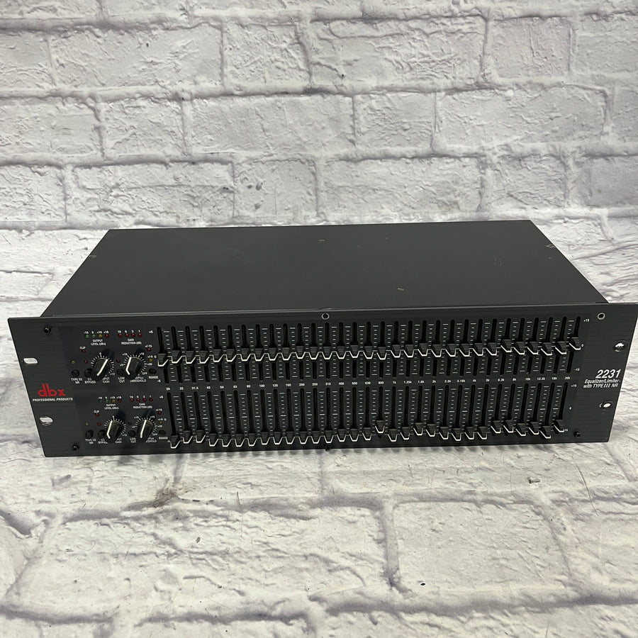 DBX 2231 31-Band Stereo Rack Equalizer EQ