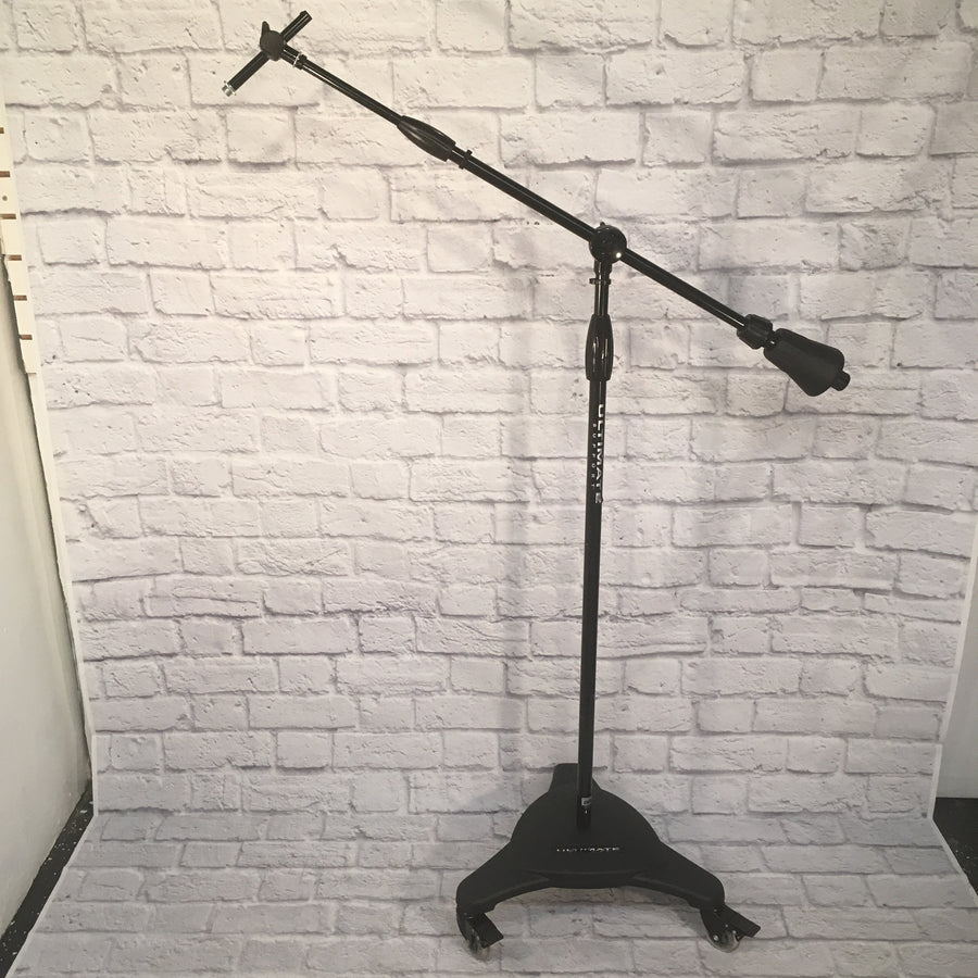 Ultimate Support MC 125 Studio Series Professional Microphone Boom Stand w Casters
