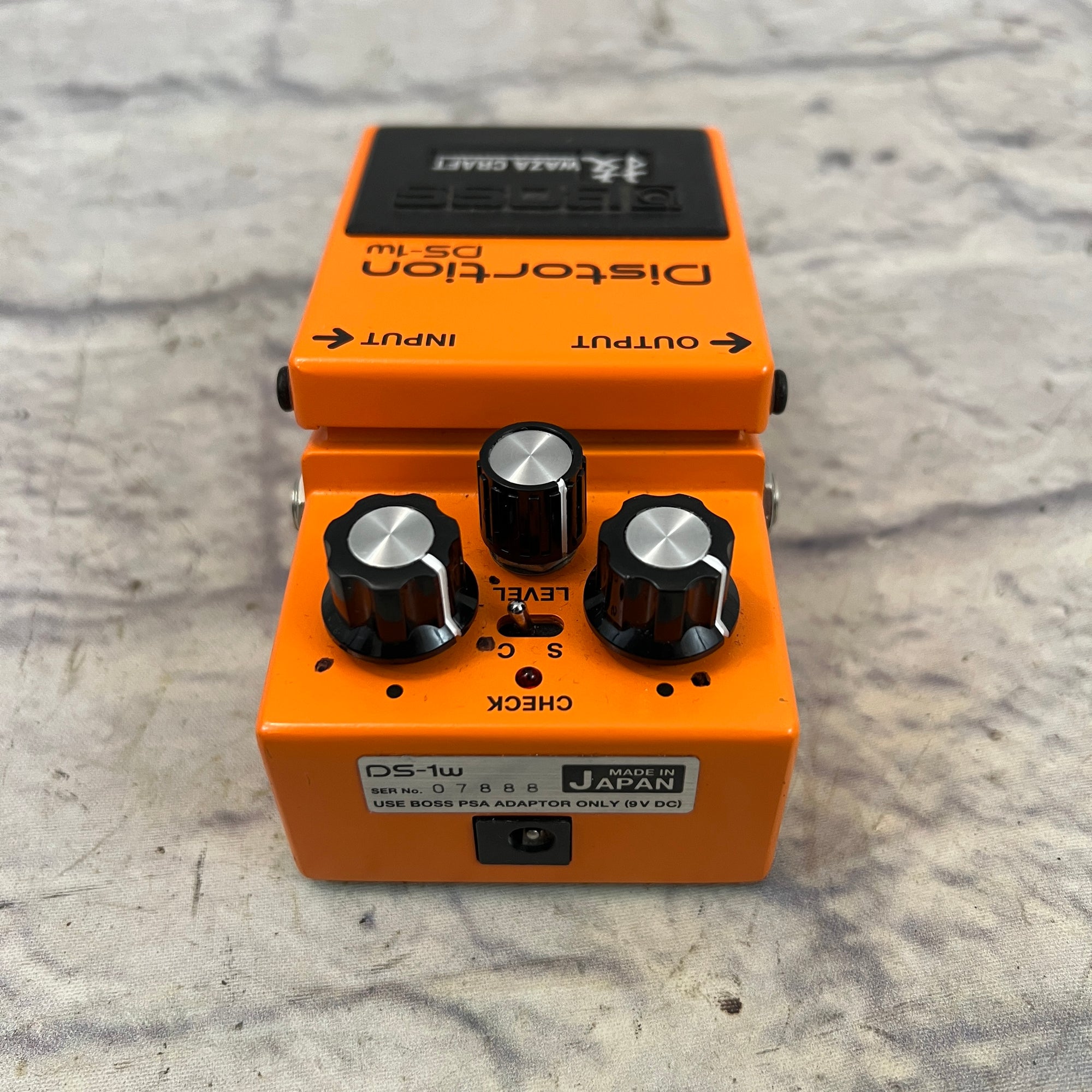 Boss DS-1 Waza Distortion Distortion Pedal - Evolution Music
