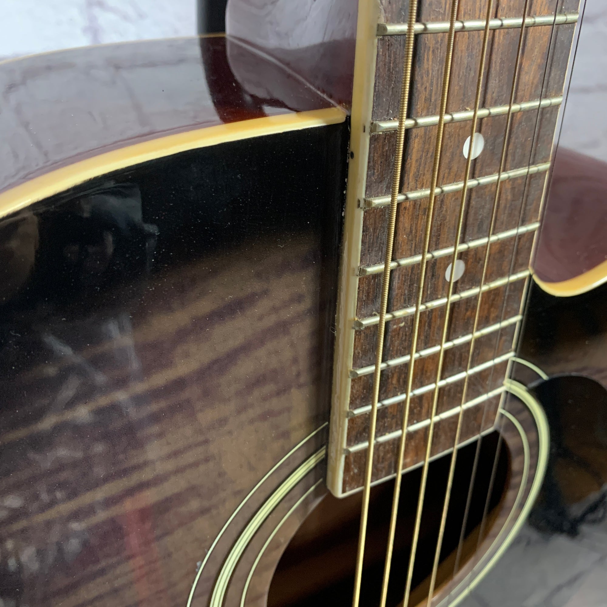 Glen Burton GA204BCO-BK Acoustic Guitar