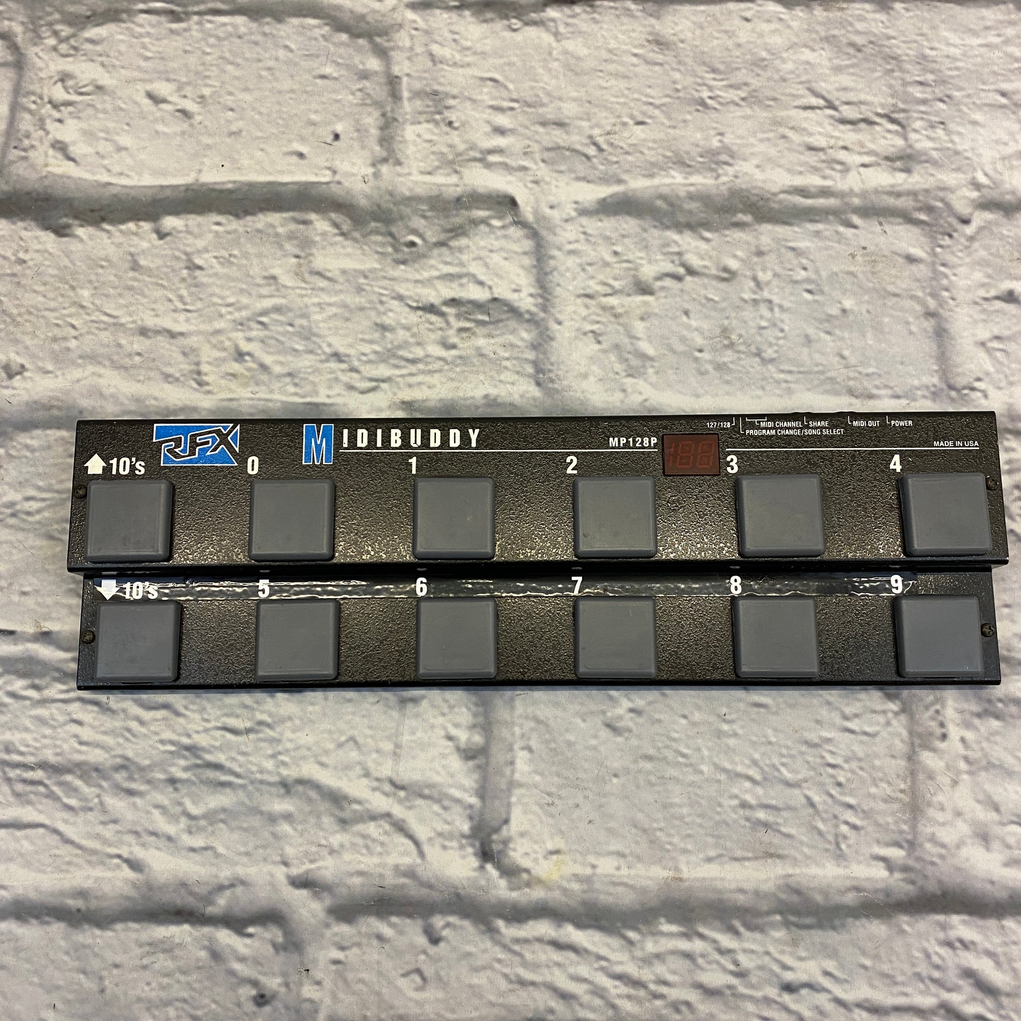 RFX MP128P Midibuddy Foot Controller