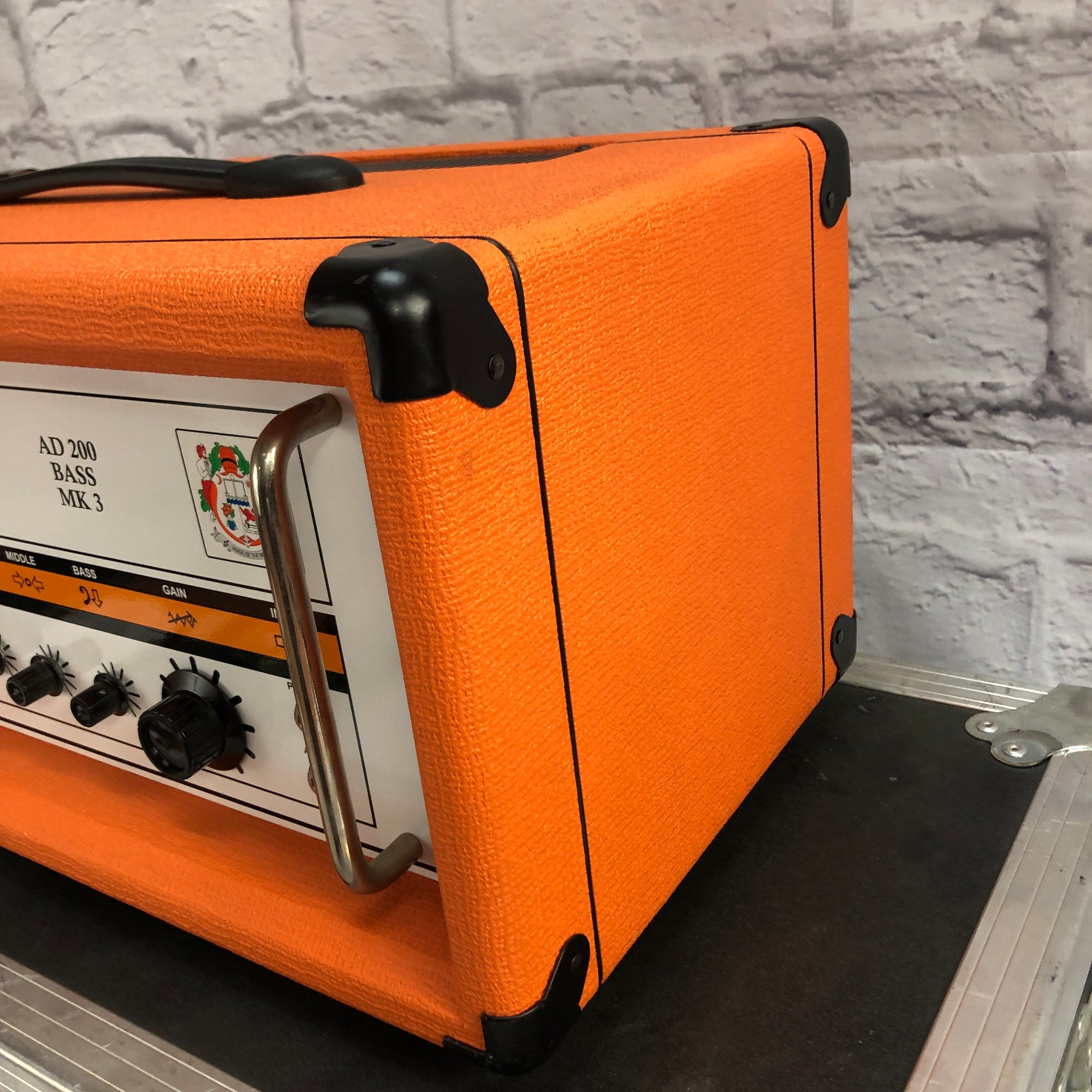 Orange Amps AD200 Bass MK3 Tube Head with Flight Case