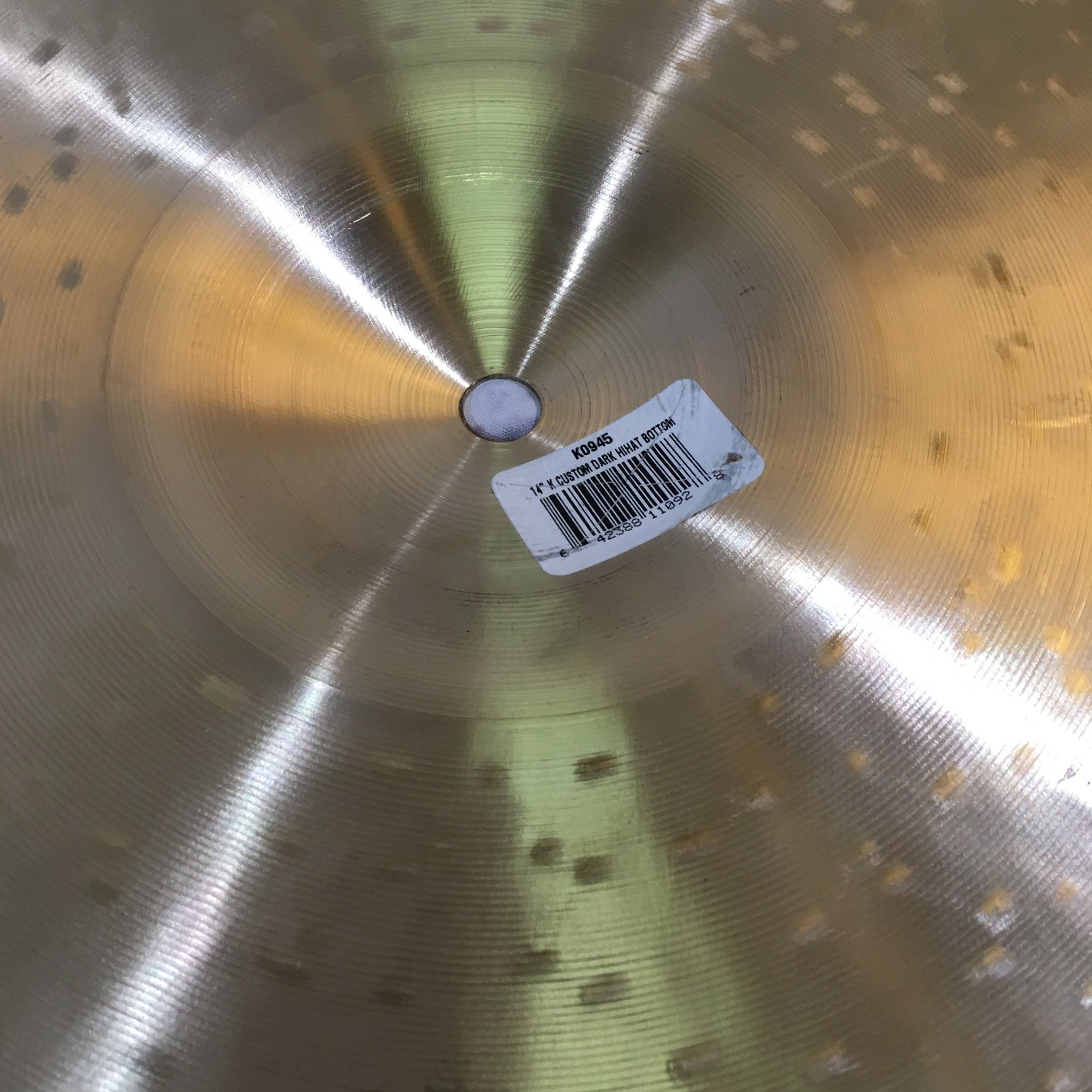 Zildjian 14in K Custom Dark Hi Hat Cymbal Pair