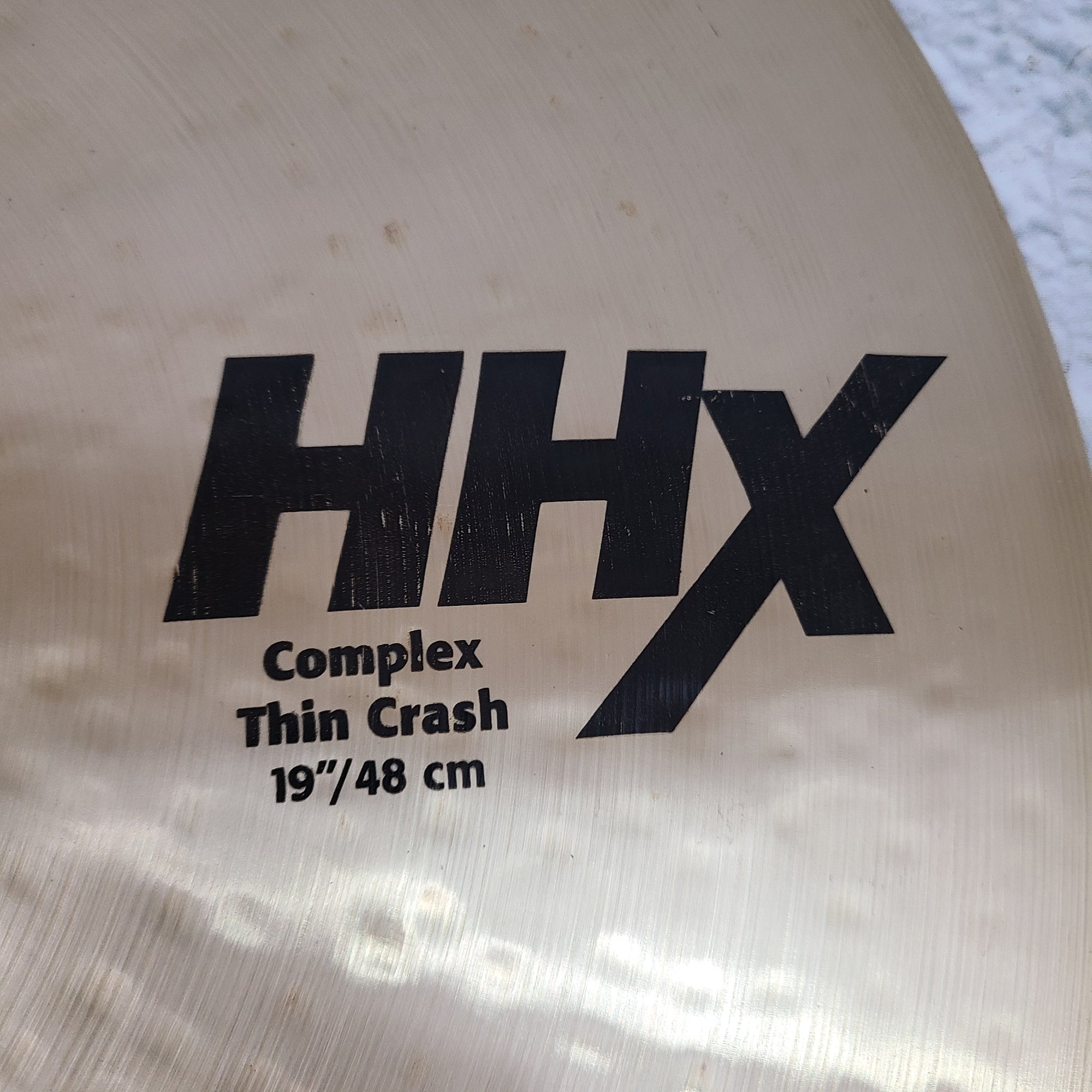 Sabian HHX 19" Complex Thin Crash Cymbal