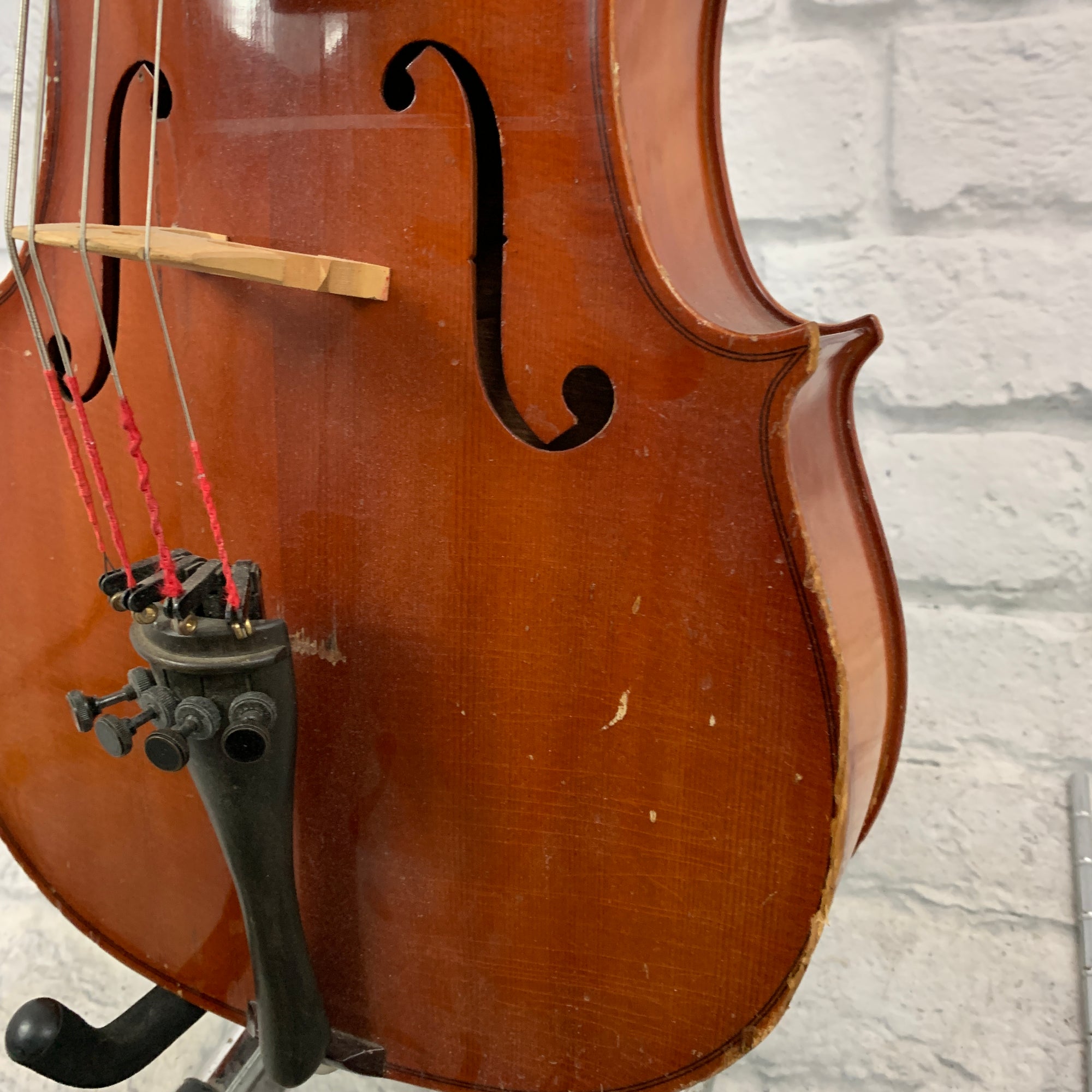 Vintage 1984 Suzuki 1/4 Size Student Cello Model 1900 AS IS MIJ