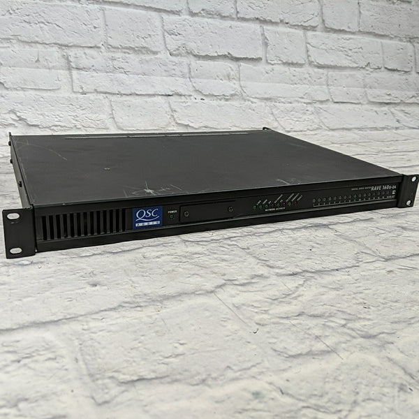 QSC Rave 160S-24 Digital Audio Router - Evolution Music