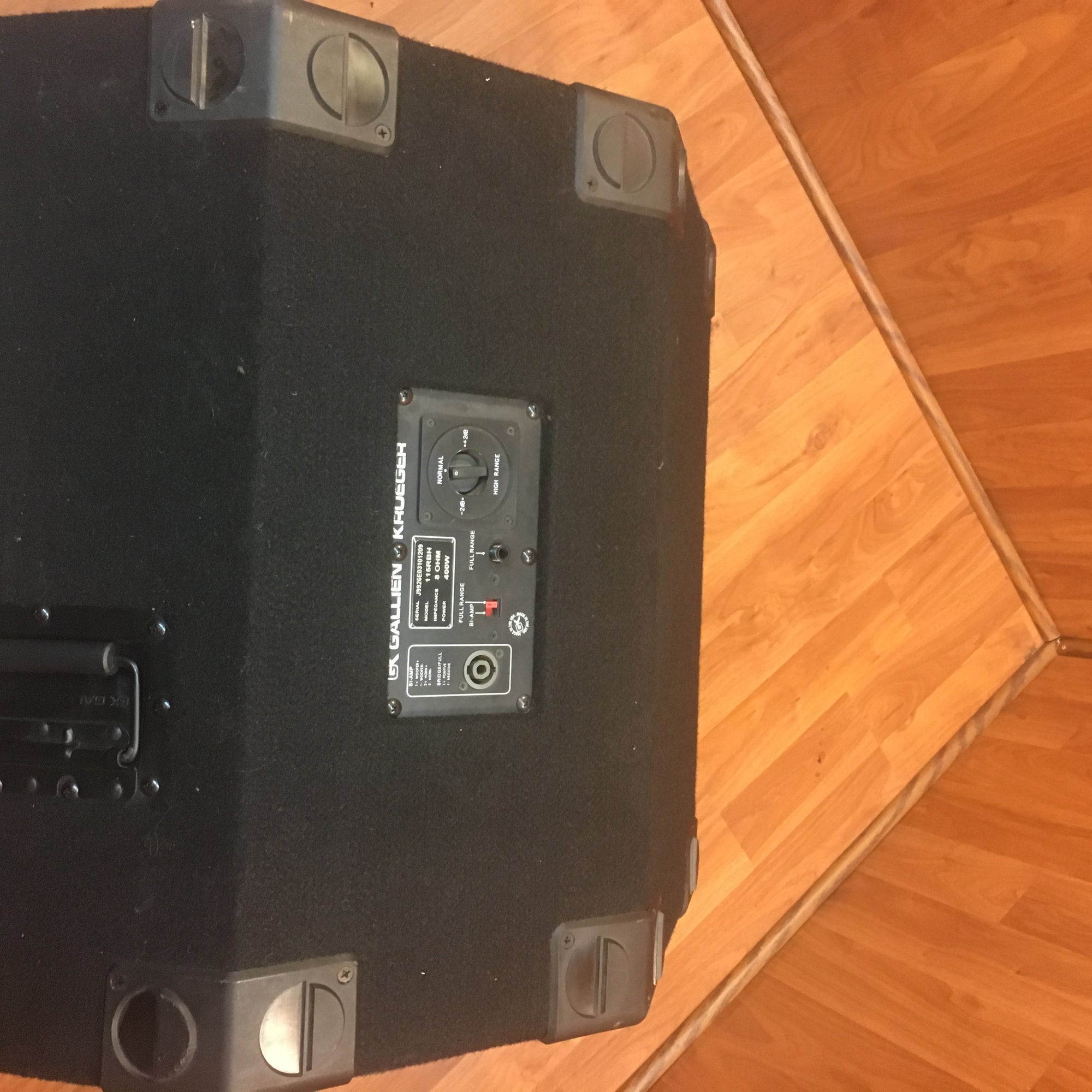GK 115RBH 1x15" 400-Watt Bass Cabinet