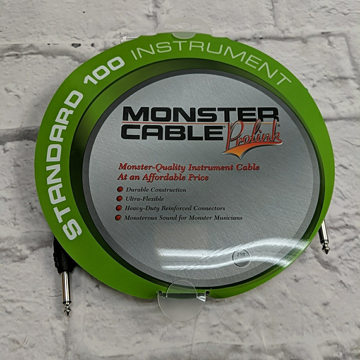 Monster Standard Instrument Cable 21ft