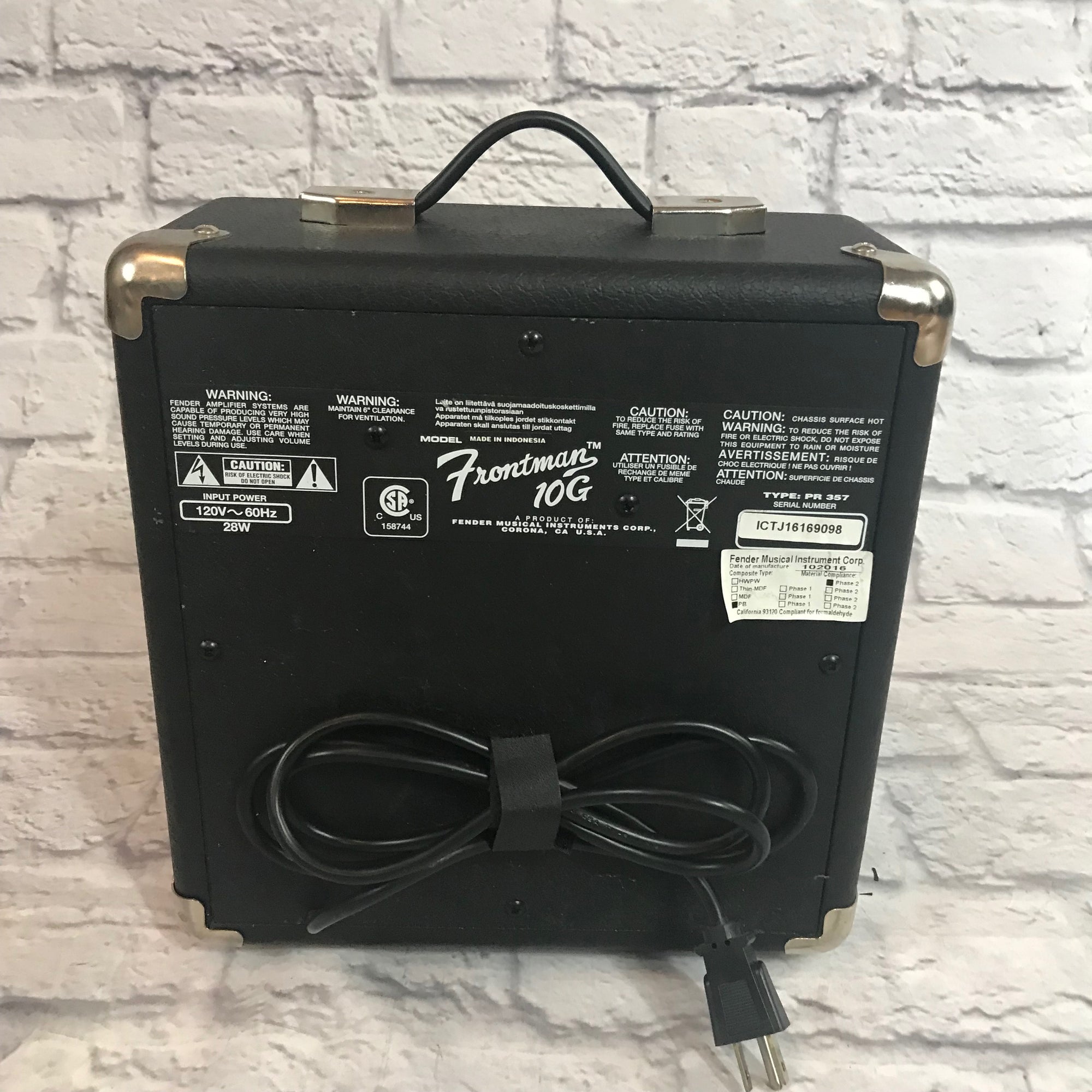 Fender Frontman 10G Practice Amp