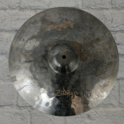 Cracked Zildjian ZXT Titanium Rock Crash Cymbal