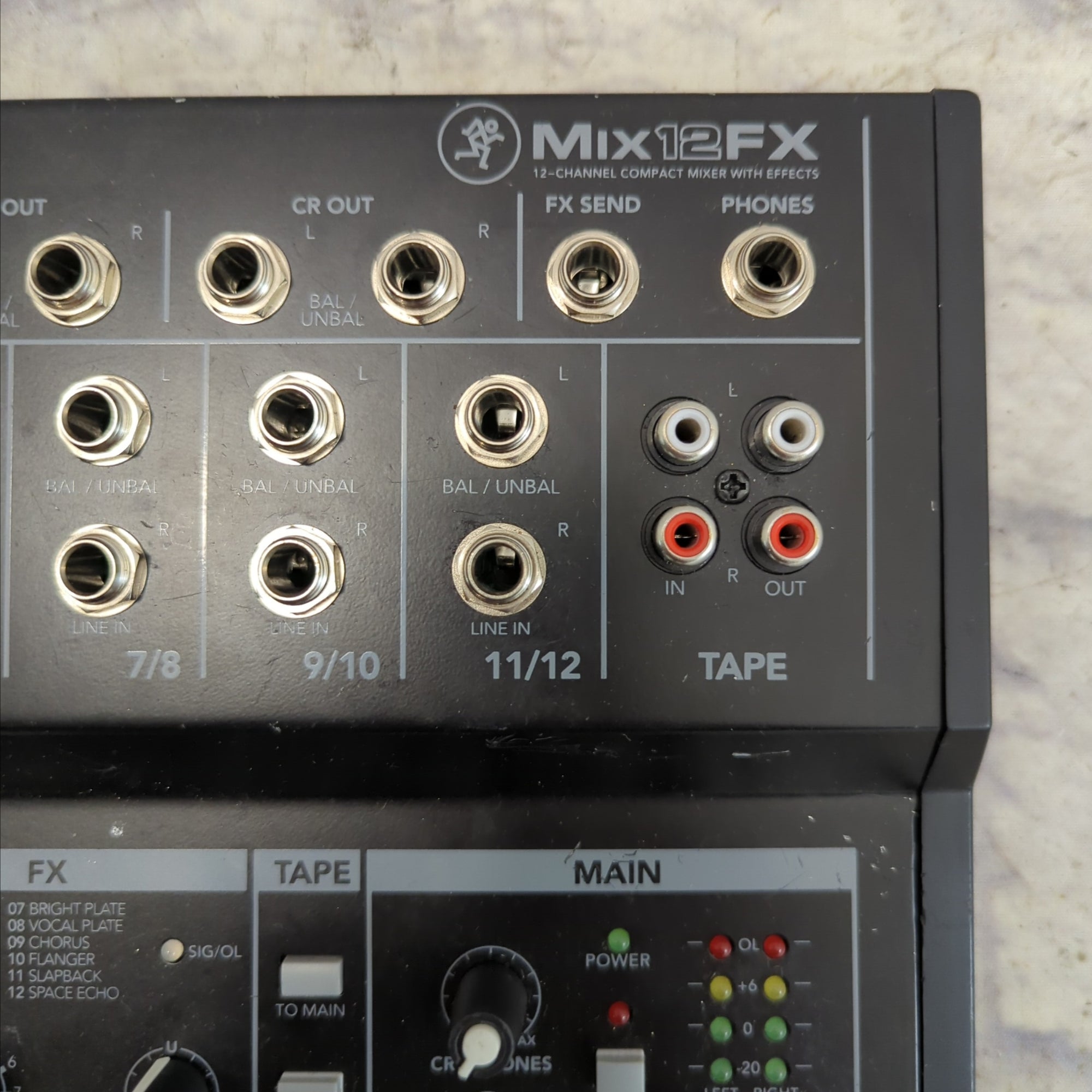 Mackie MIX12FX Mixer AS IS