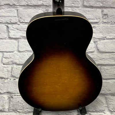 Vintage Vega D-26 Archtop Acoustic Guitar Sunburst