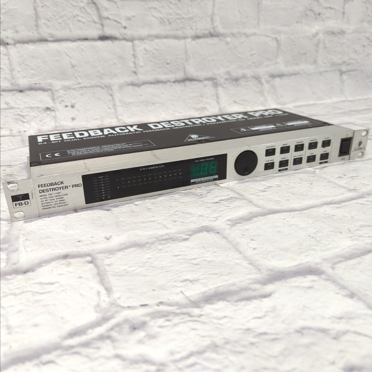 BEHRINGER FEEDBACK DESTROYER 「DSP 1100P」 Behringer DSP1100P Feedback Destroyer Pro - Evolution Music