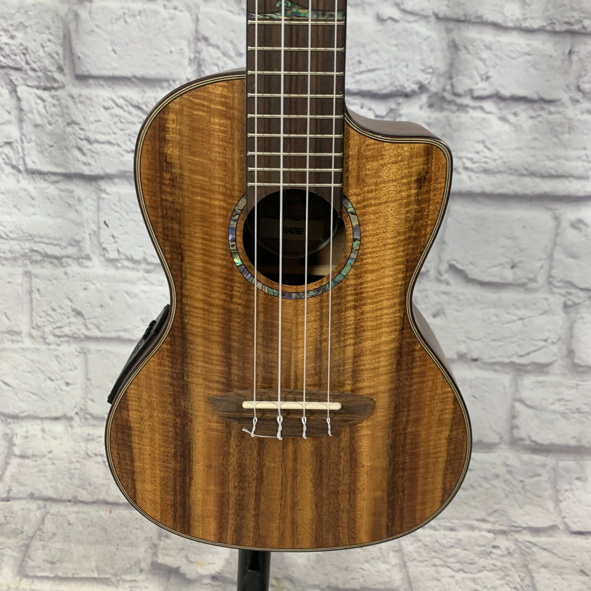 Luna HTC KOA Acoustic Electric Ukuleles
