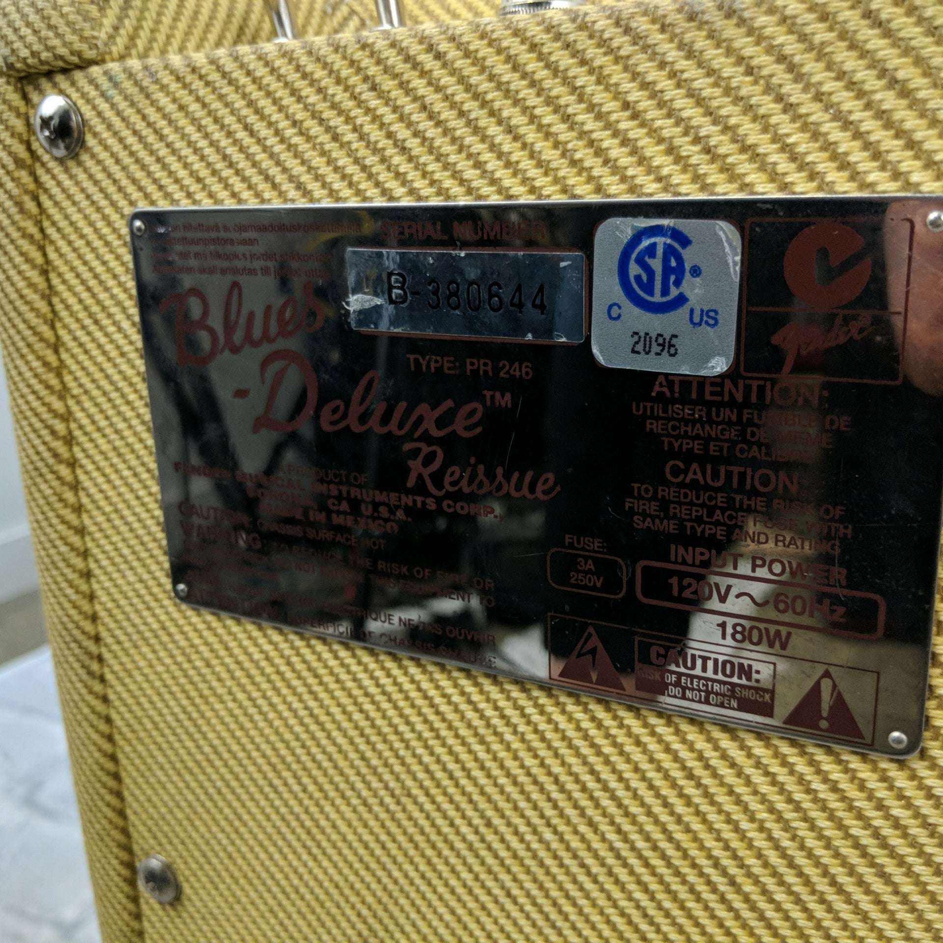 Fender Blues Deluxe reissue