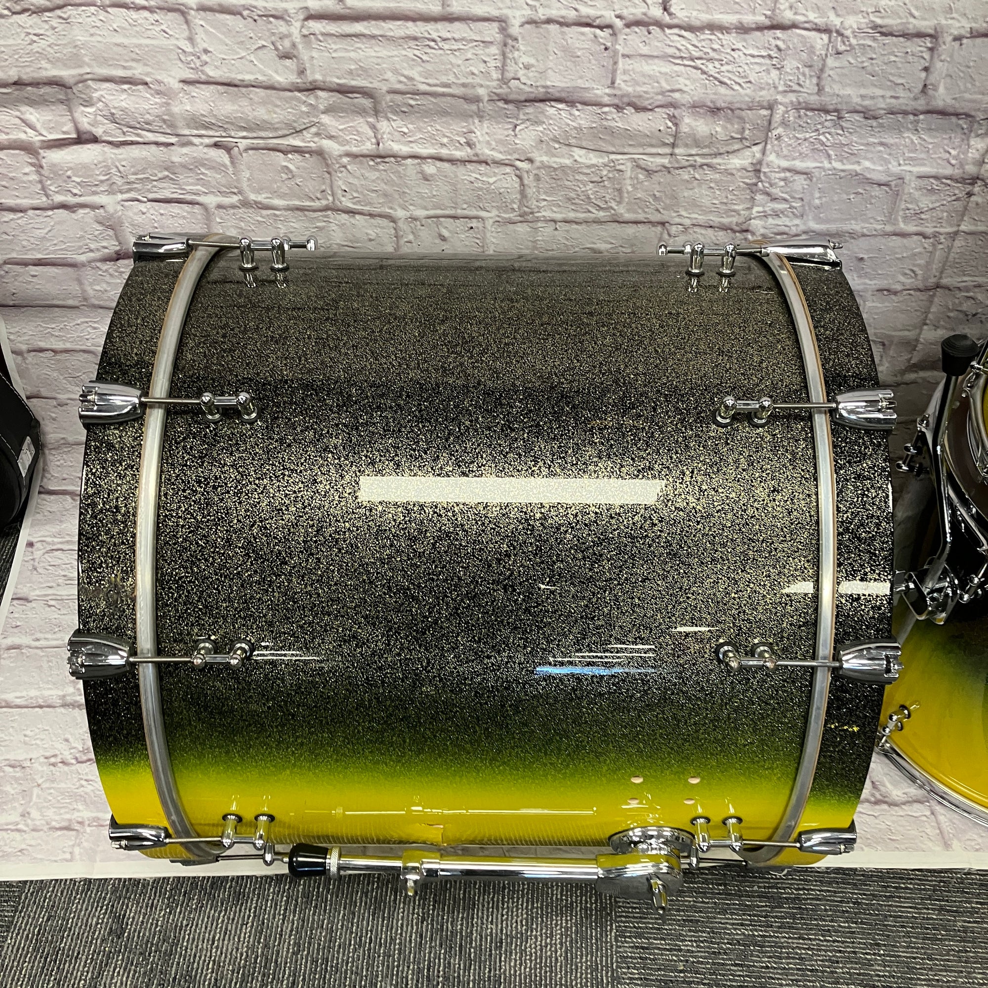 DDrum Dios Racing Yellow 5pc Drum Kit AS IS