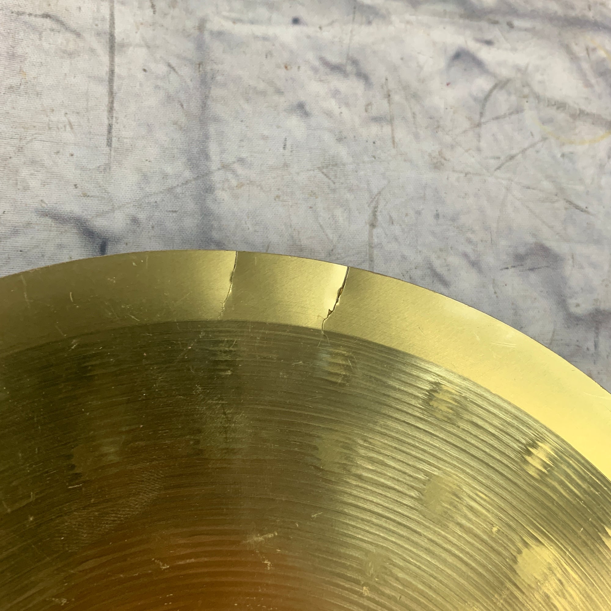 Meinl 10 HCS Splash Cymbal Cracked