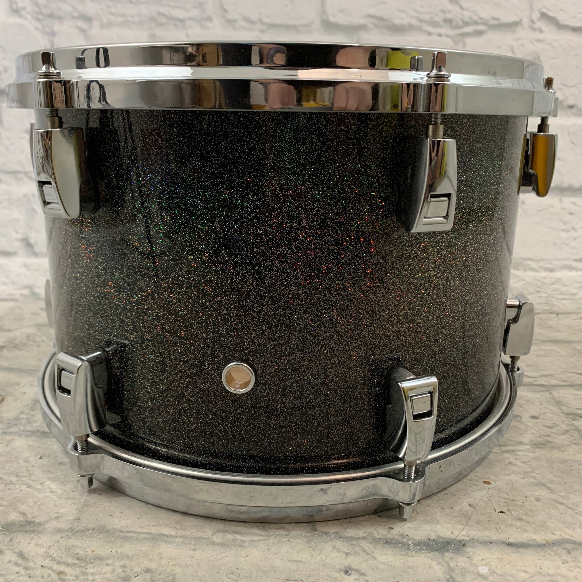 Yamaha Maple Custom Absolute 12"x8" Midnight Sparkle Rack Tom w/ ISS Mount