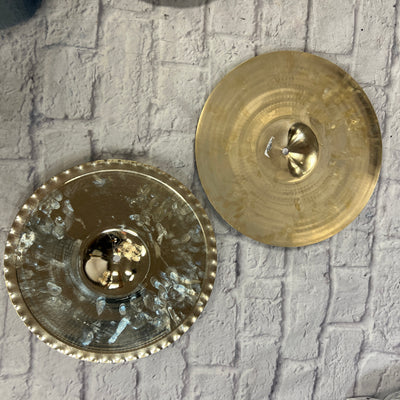Zildjian 14 A Custom Mastersound Hi Hat Cymbal Pair