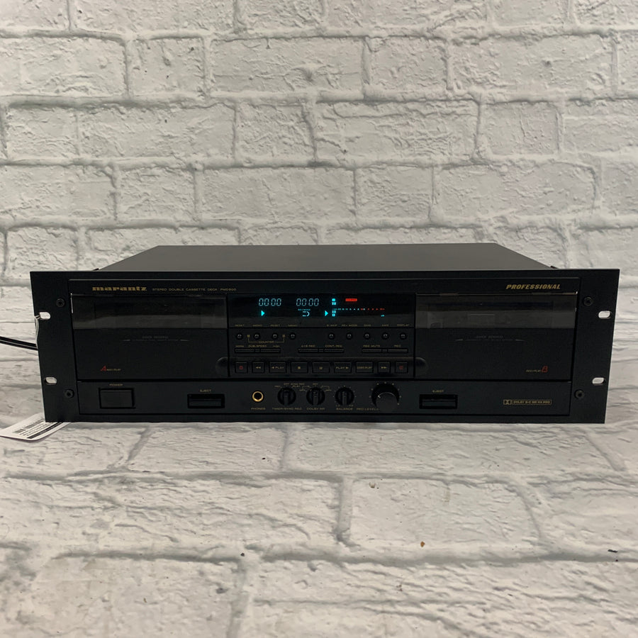 Marantz Professional PMD-500U Dual Well Rackmount Cassette Recorder