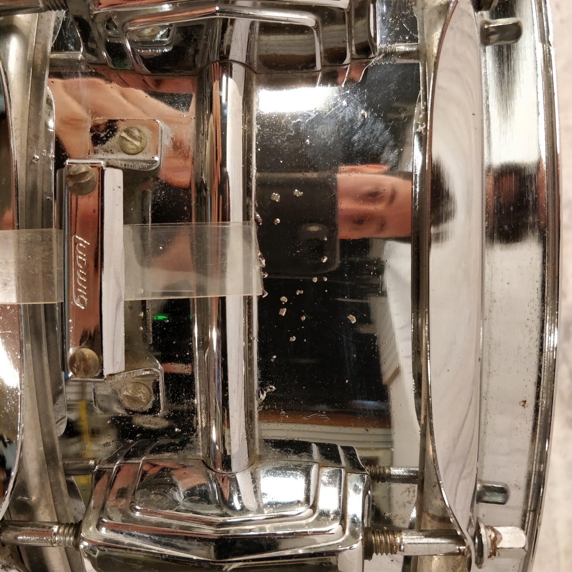 1976 Ludwig 14x5 Supraphonic Chrome Aluminum Snare Drum