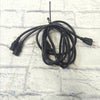 10' 10 Foot IEC Splitter Power Cable with 2 ends