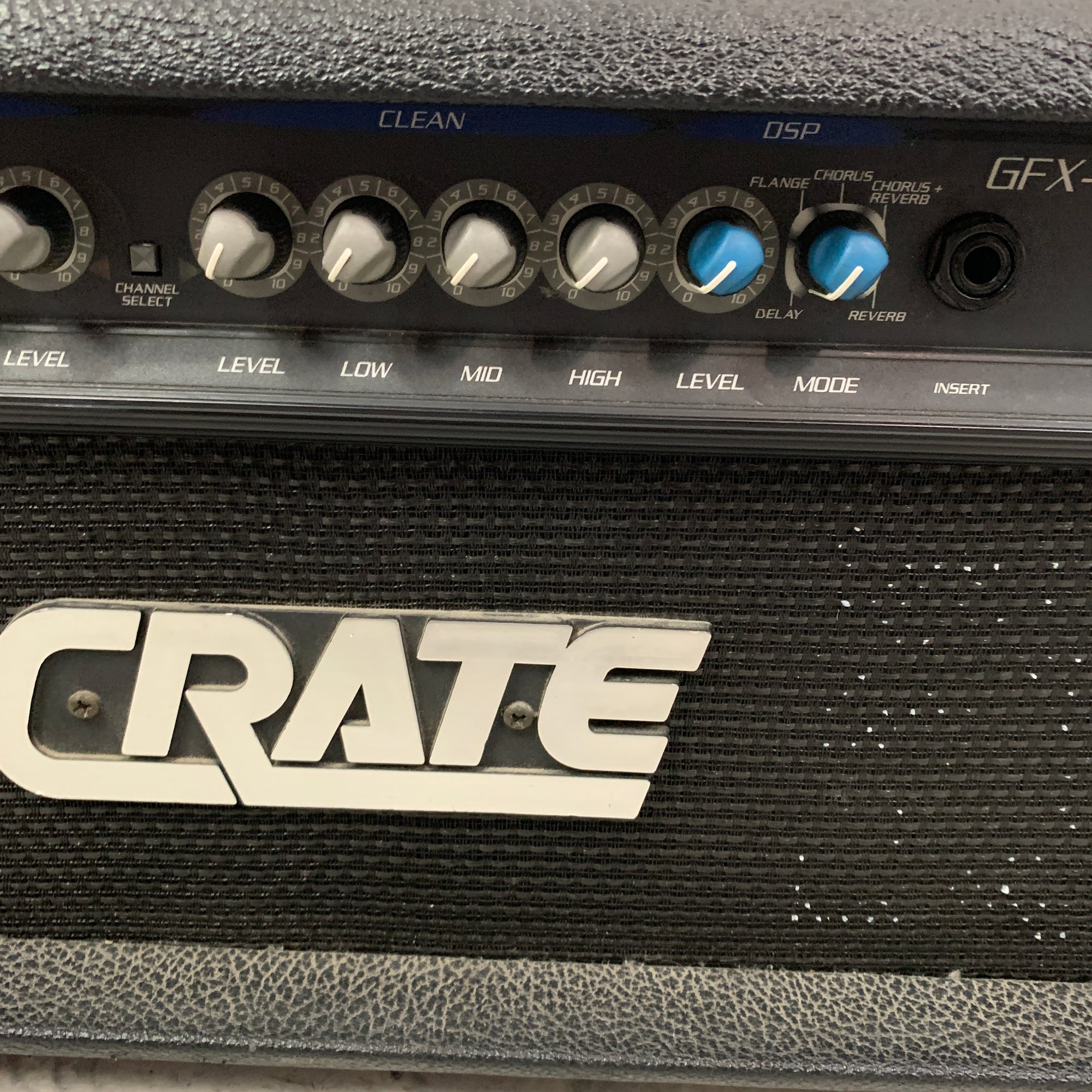 Crate GFX1200h Guitar Amp Head with built in effects Evolution Music