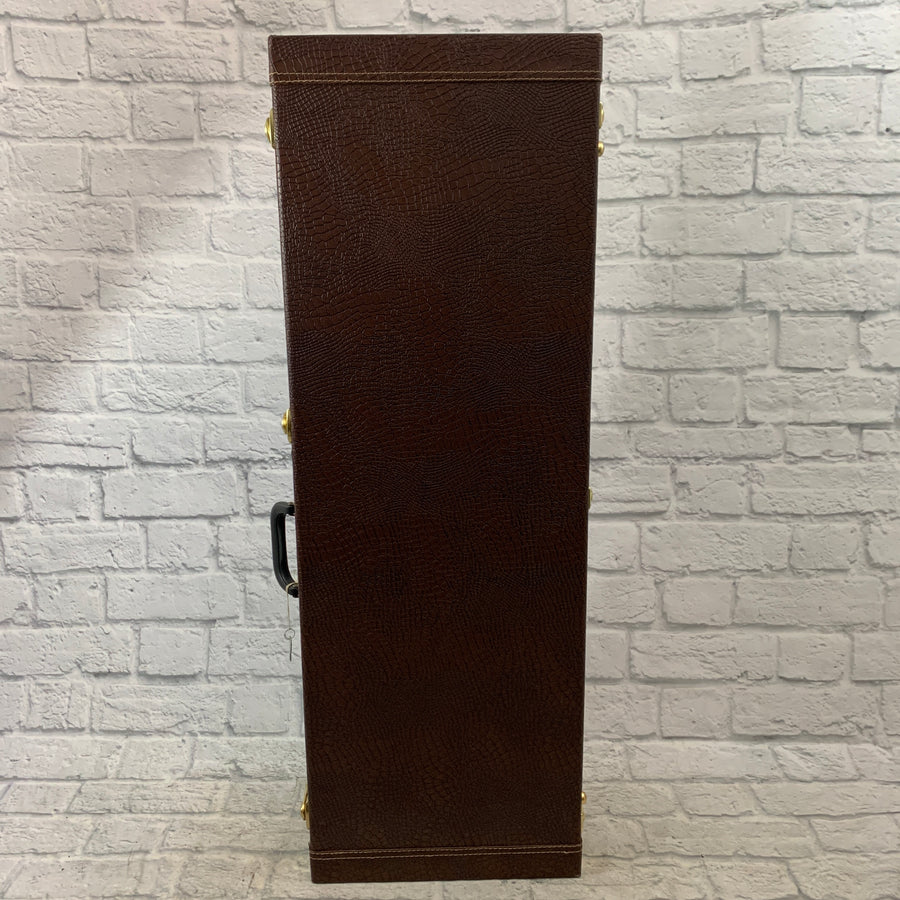 Strongbox Brown Locking Electric Hardshell Case
