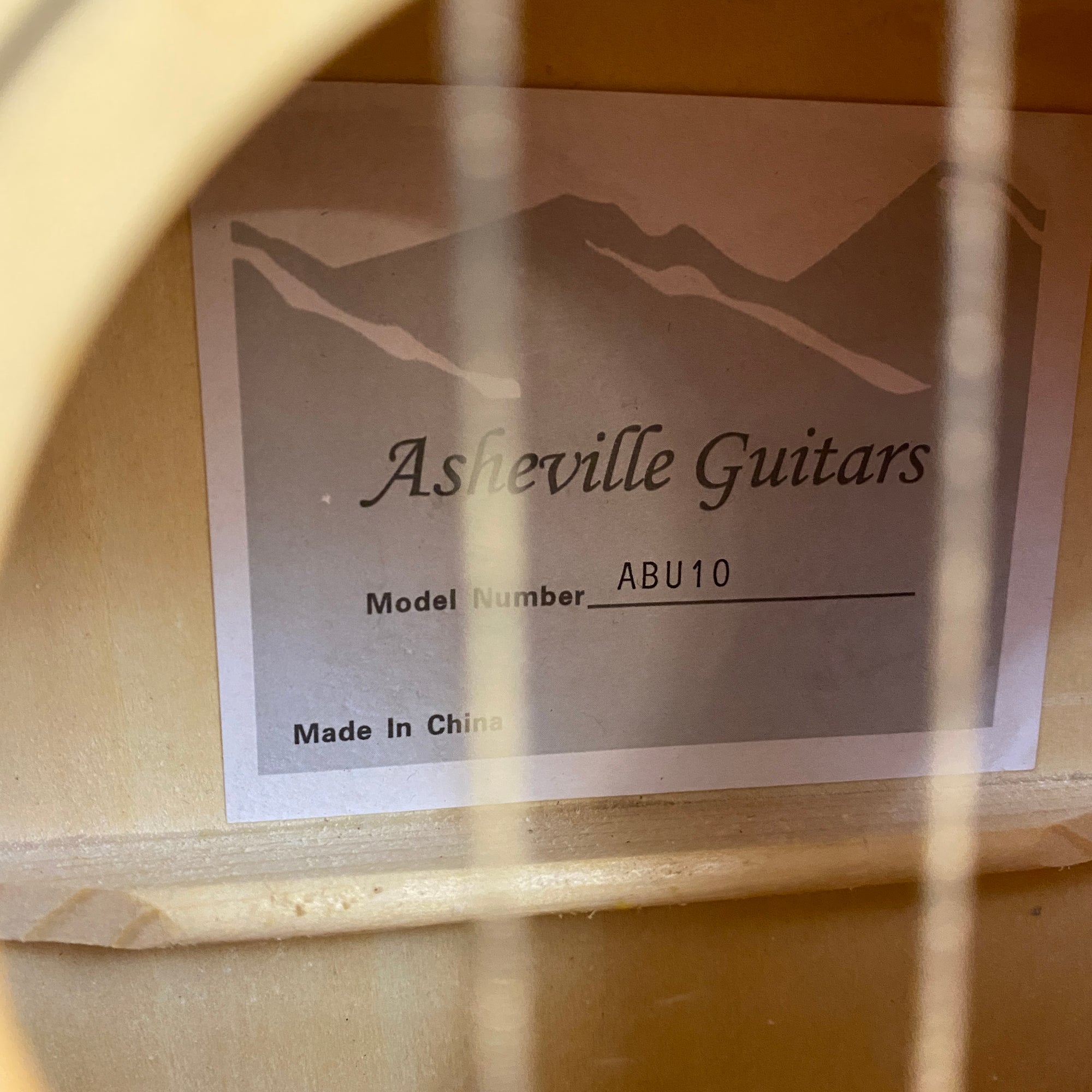Asheville ABU10 Baritone Ukulele