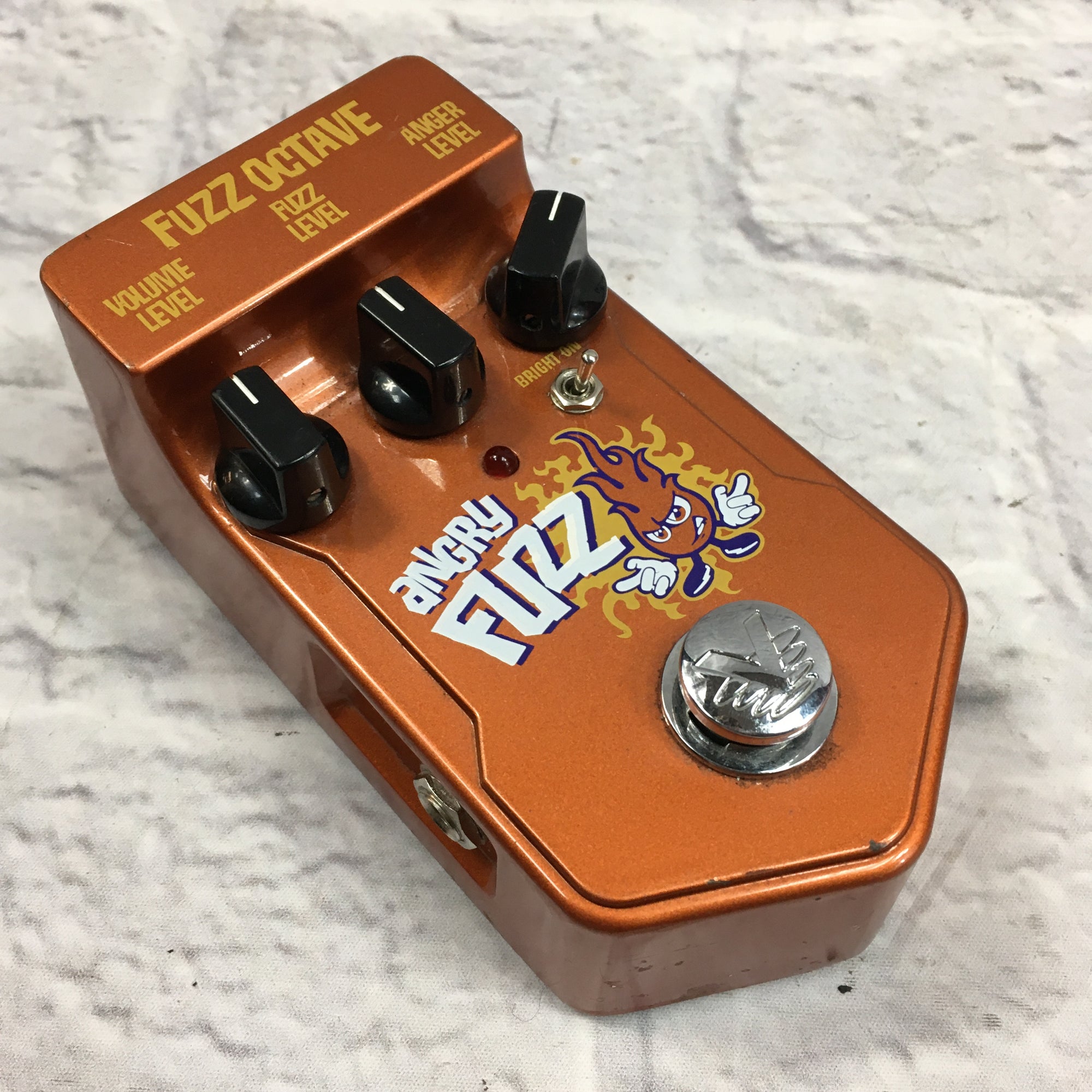 angry fuzz pedal Visual Sound Angry Fuzz Pedal