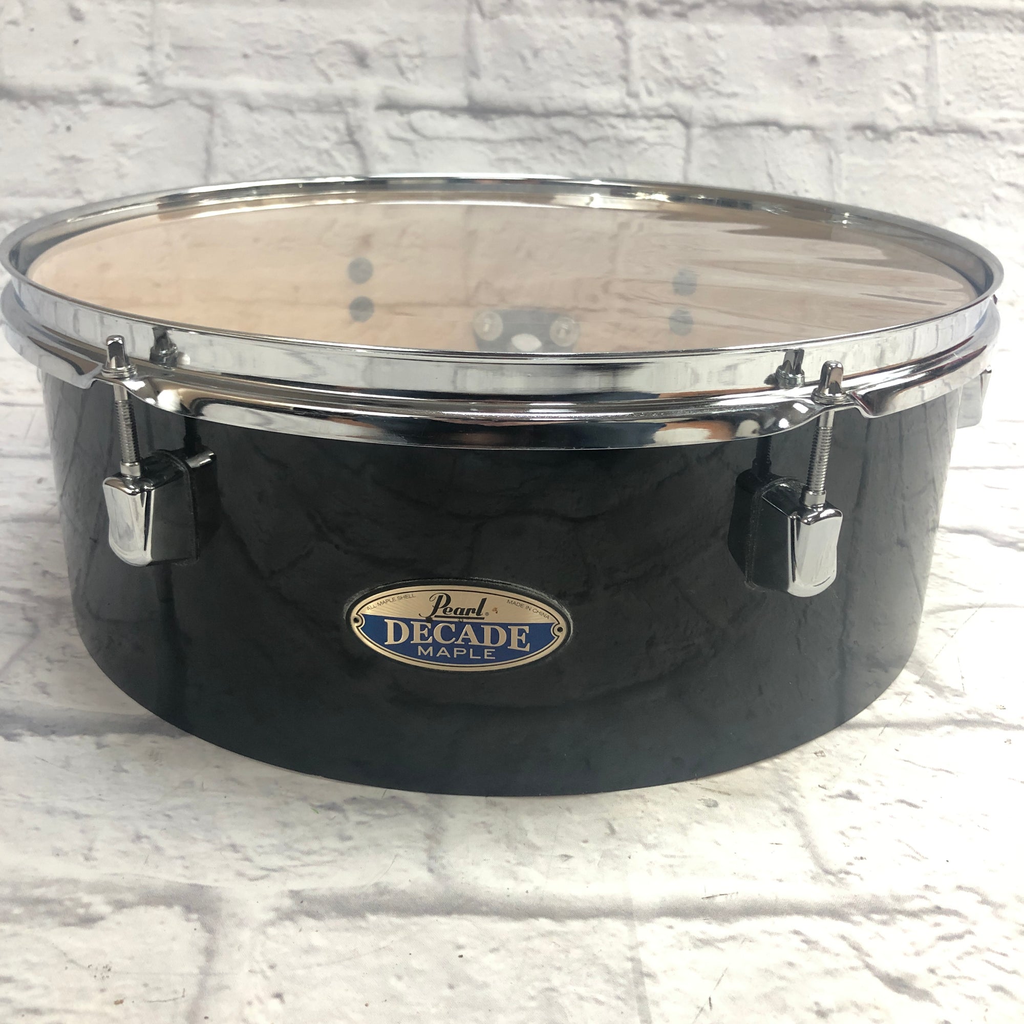Pearl 16 Decade Maple Gong Drum Black