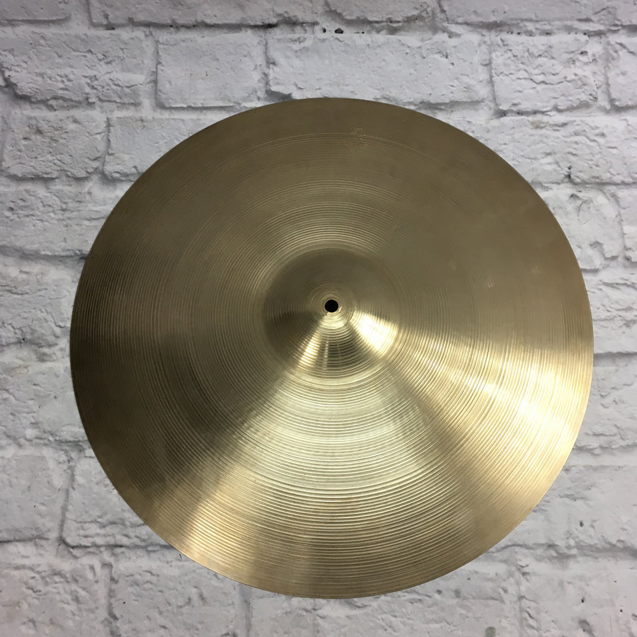 Vintage 1970s Zildjian 20in Ride Cymbal