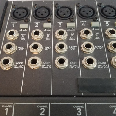 Mackie 32x8 8-Bus 32 Channel Analog Mixer with Power Supply