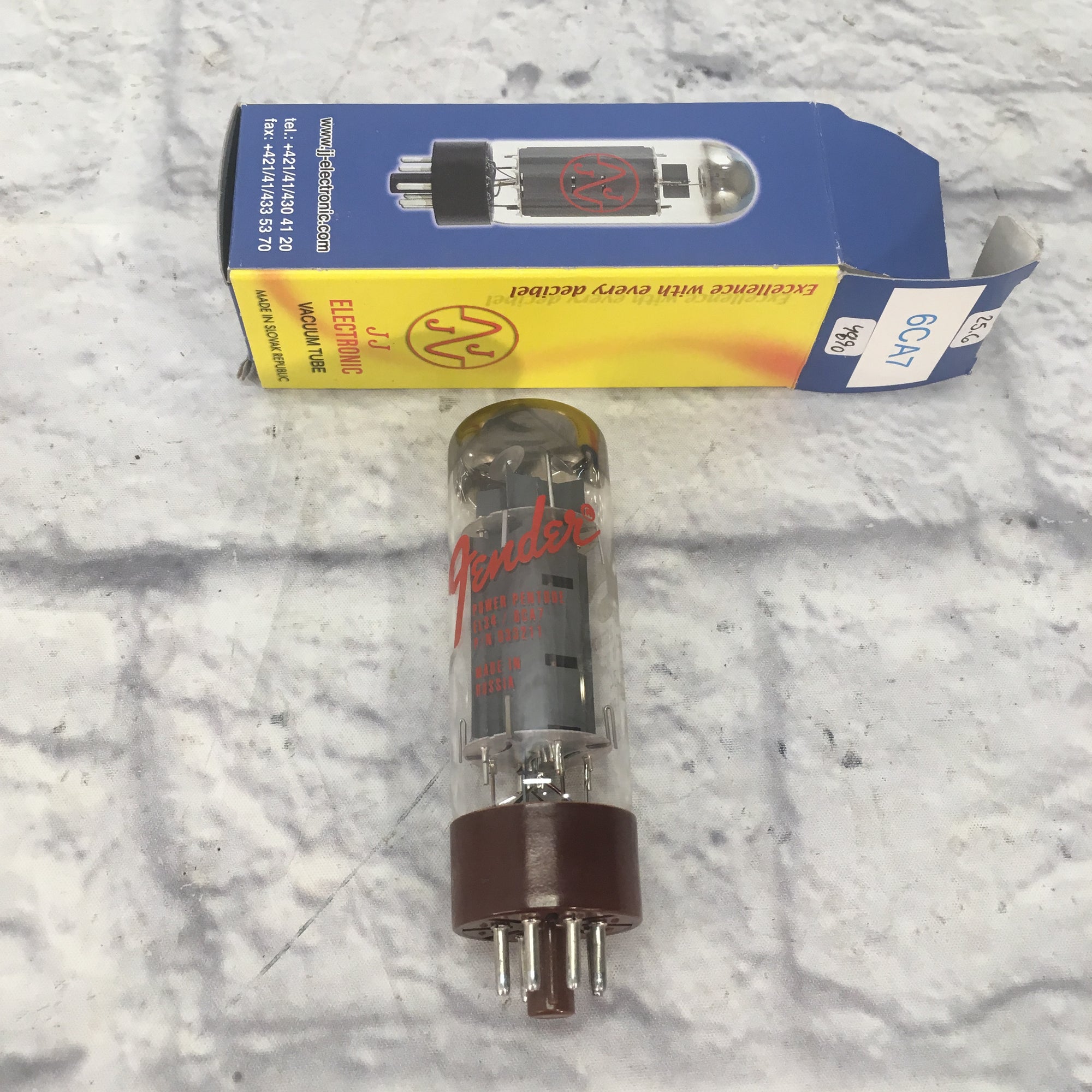 JJ Electronic Fender EL34 / 6CA7 Single Power Vaccum Tube