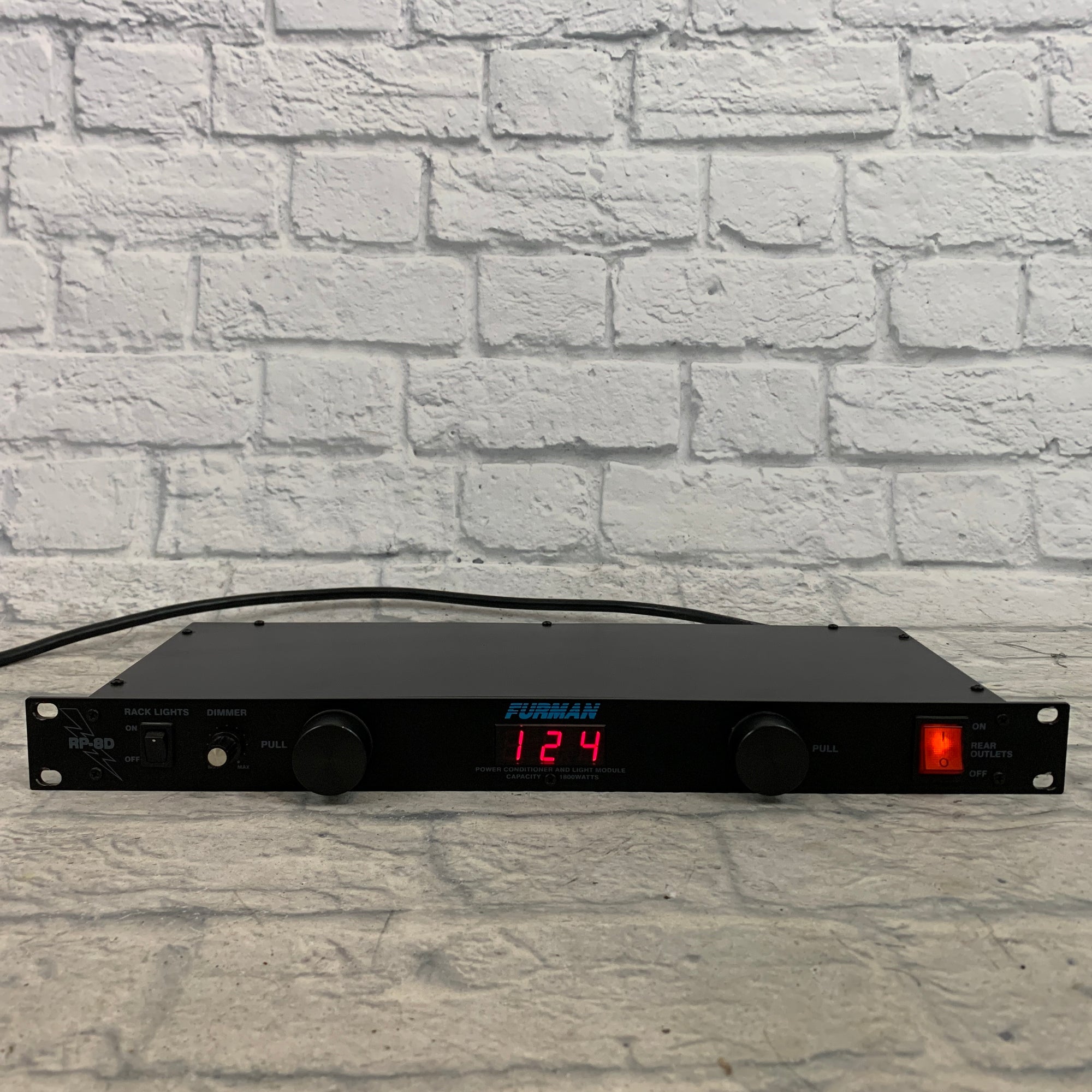 Furman RP-8D Studio Rack Power Conditioner and Light Module
