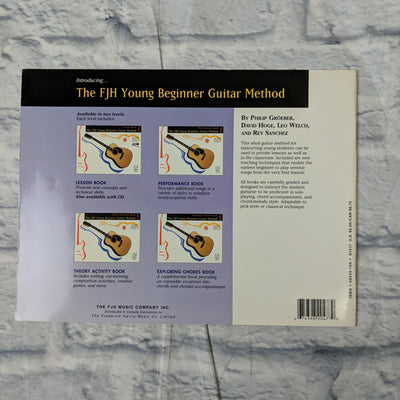 Fjh Young Beginner Guitar Method: Theory Activity Book 1. Sheet Music