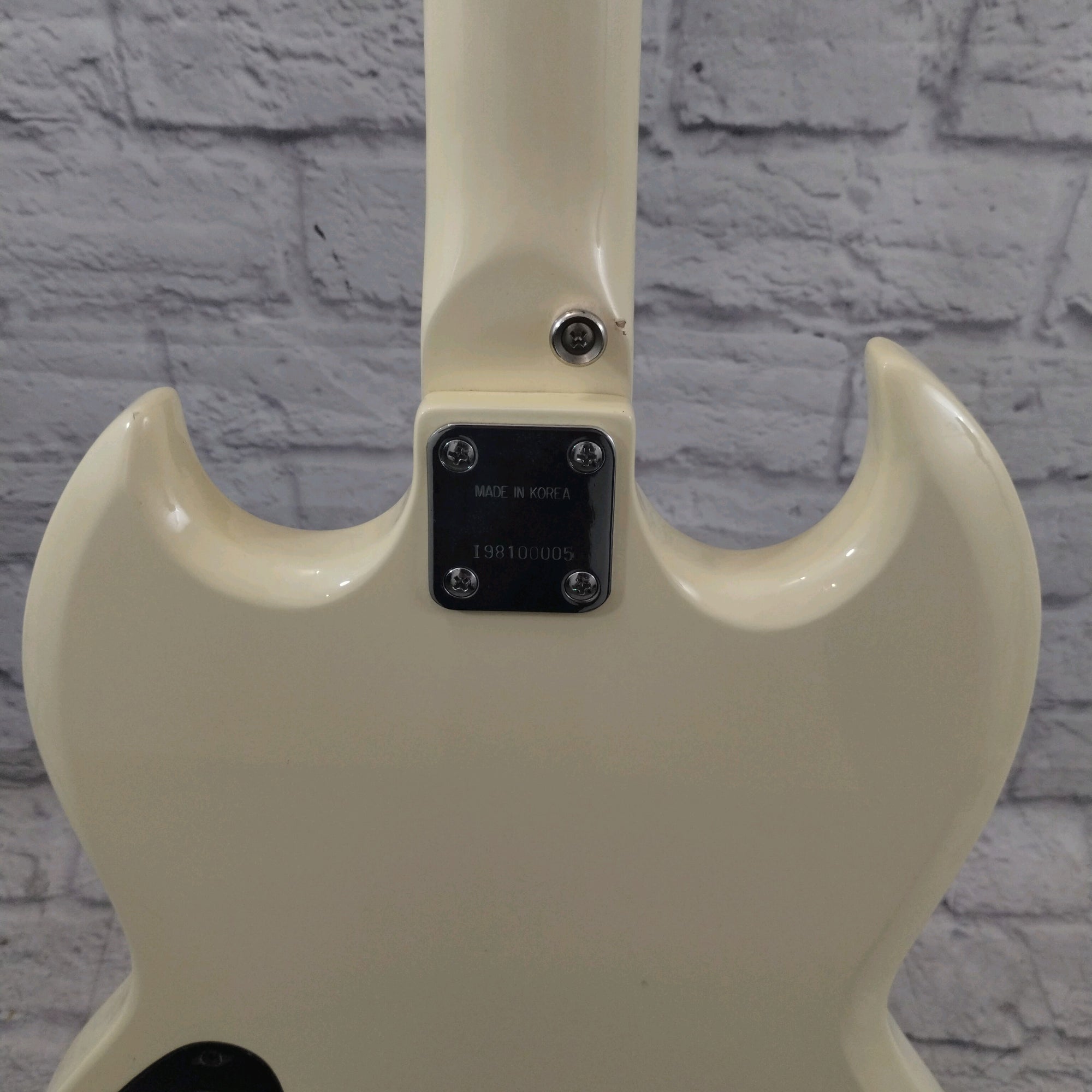 Epiphone MIK White SG
