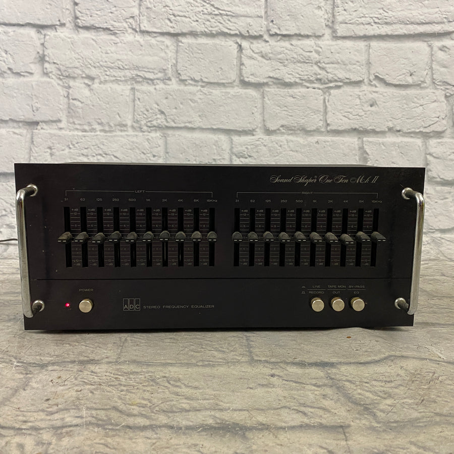 ADC Sound Shaper One Ten 110 mk II Home Audio Stereo Ten Band Equalizer